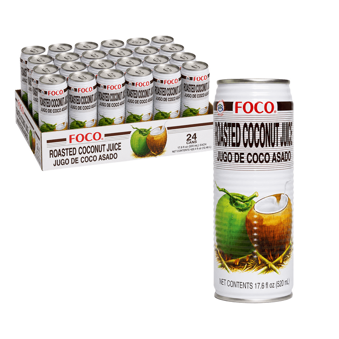 Roasted Coconut Juice, 520 mL Can, Pack of 24