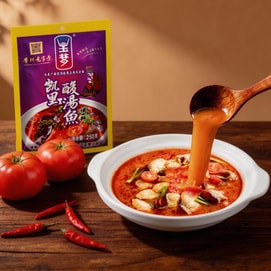 玉梦 凯里酸汤鱼调料 250g【贵州特产】【酸汤面红酸汤火锅底料】
