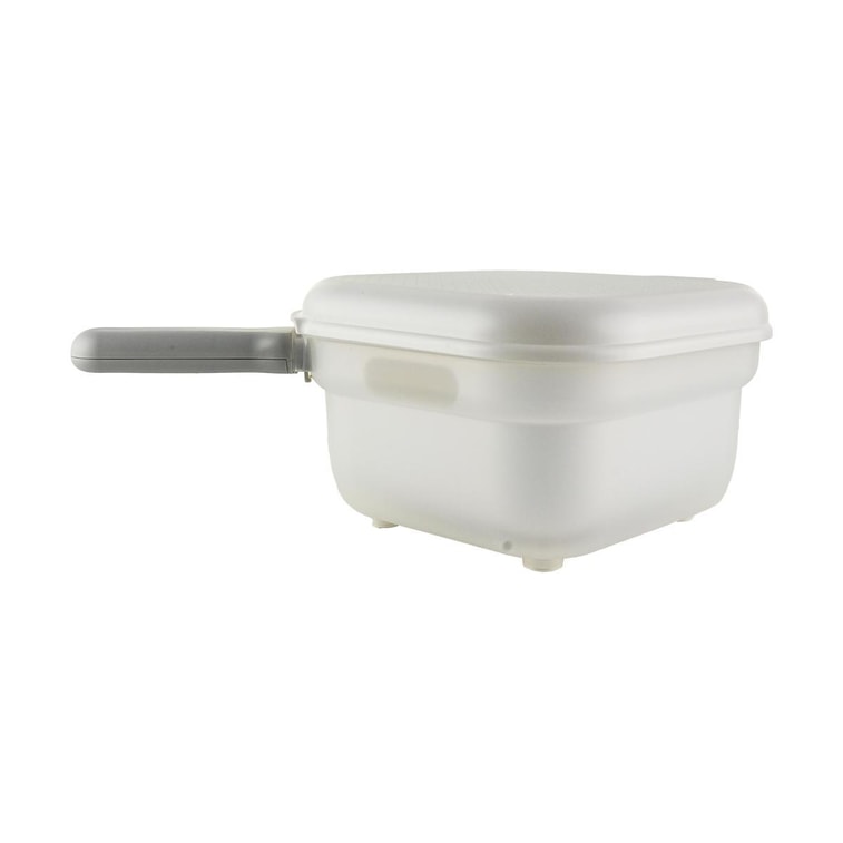 Pearl Metal Simplice Three-Tray Vegetable Chopper, Strainer & Bowl Set 7