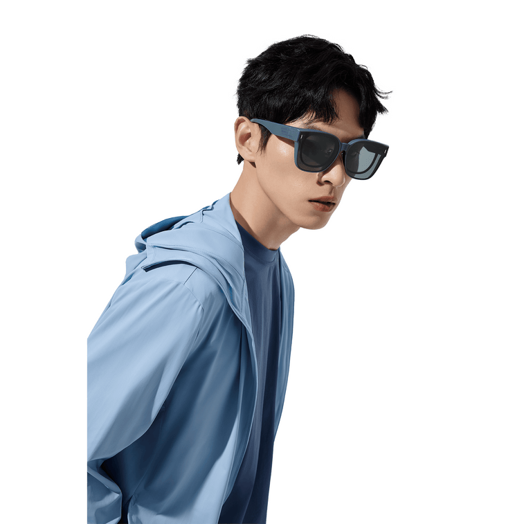 蕉下方形大框折叠近视套镜(高桩头)FD496-SV319+巧棕色镜框+镜面棕色镜片-F(均码) 5