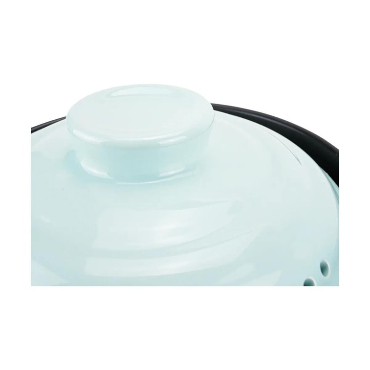 BEAR小熊 家用燃气灶宽口浅汤煲砂锅 陶瓷汤锅炖锅 焖煮炖多用砂煲 滋味煲 奶油蓝 3.5L CP-G0023-P01 5