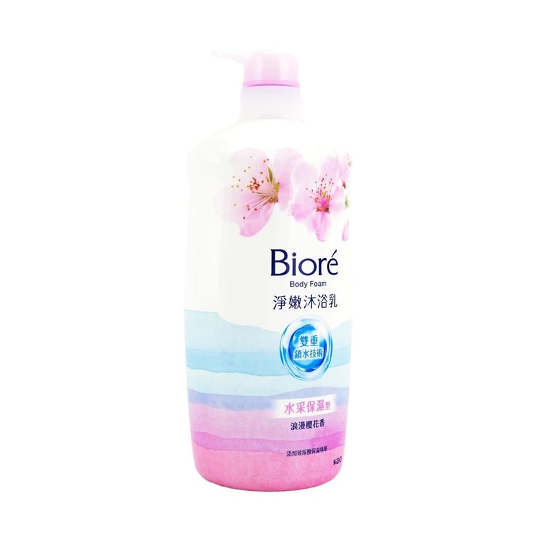 BIORE Clean and Soft Body Soap Kyoto Sakura, 35.27 oz 3