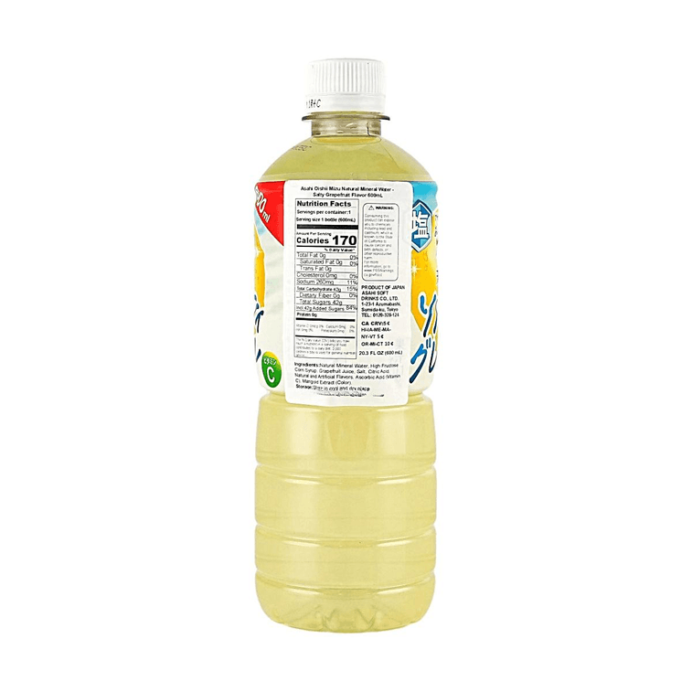 Oishii Mizu Salty Grapefruit Mineral Water 20.3 fl oz【Refreshing Hydration】【With Vitamin C】 5
