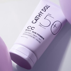 CC Body Sun Primer SPF50+ PA++++ , Tone-Up & Brightening, Lightweight Non-Greasy,  4.7 fl oz,#Pure Violet