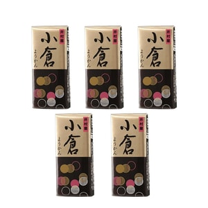 [일본 직배송] 이무라야 미니 오구라 양갱 58g 5개 [슈퍼 밸류 세트]