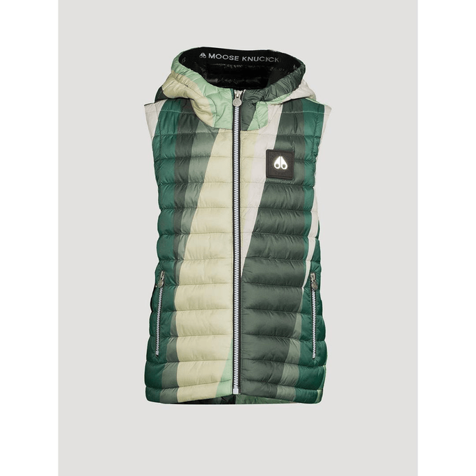 Moose Knuckles Kids Jericho Padded Vest - Green S