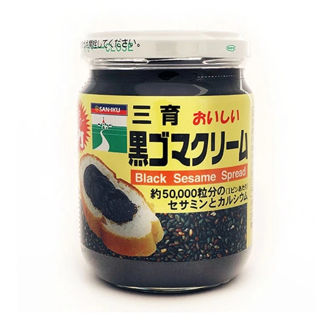 Sanyu Calcium and Iron Supplement Hair Care Natural Salt-Free Sesame Paste 190g Black Sesame