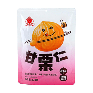 栗老头 甘栗仁 蜂蜜味 去壳栗子 128g【配料干净】