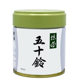 【日本直邮】 日本 丸久小山园 宇治五十铃抹茶粉无糖烘焙甜品冲饮 罐装40g