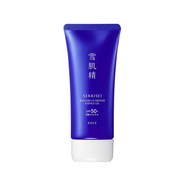 Sekkisei SkinCare UV Defense Essence Gel SPF50+/PA++++ 90g - Yami.com