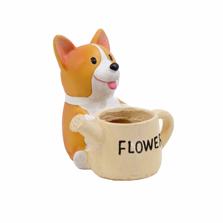 페토라마 코기 미니 화분 #물뿌리개 스타일# 3