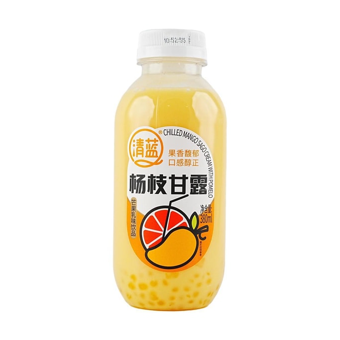 清藍 楊枝甘露 即飲港式芒果飲料 380ml【夏日甜點】