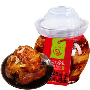 【中国直邮】 夹江 鲜香腐乳 霉豆腐 下饭菜 调味品 700g