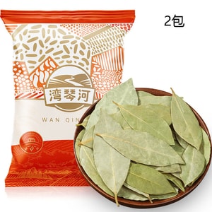 【中国直邮】 湾琴河 月桂香叶  香料 炖肉料 家用调料 调味品 50g*2