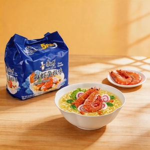 Seafood Noodle Soup - Instant Noodles, 5 Pack* 3.45 oz
