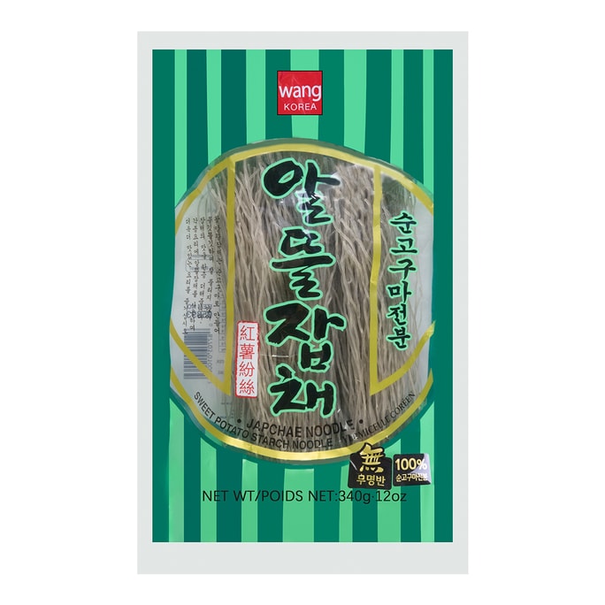 韓國WANG 優質紅薯粉絲 340g