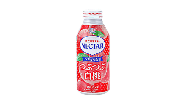 不二家 ネクター つぶつぶ白桃 380ml - Yami