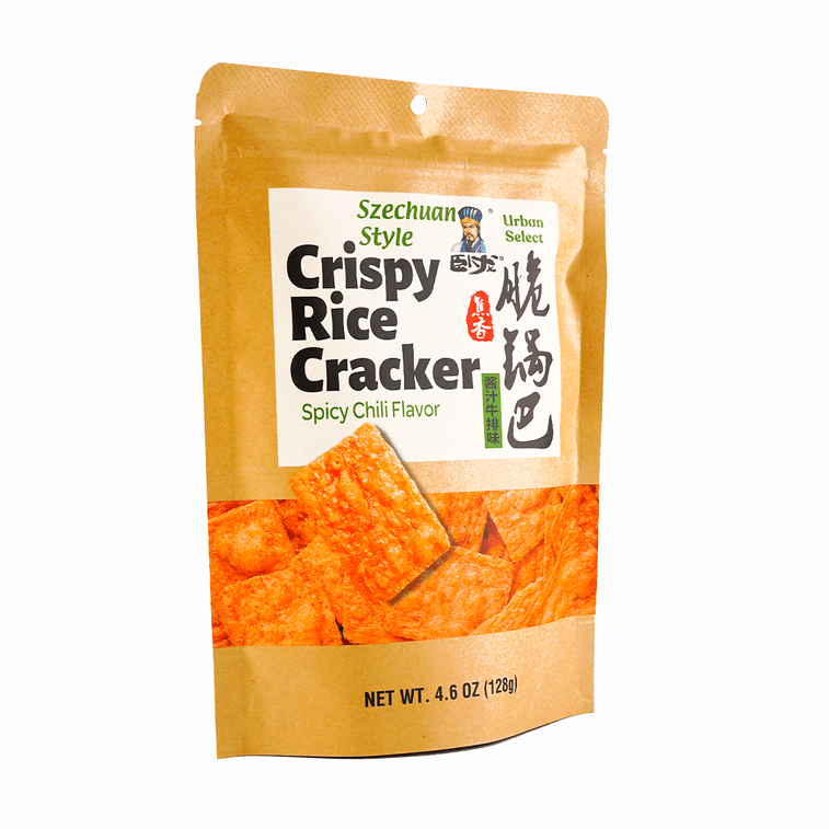 【網紅零食】臥龍 脆鍋巴 醬汁牛排口味 128g【襄陽特產】 6