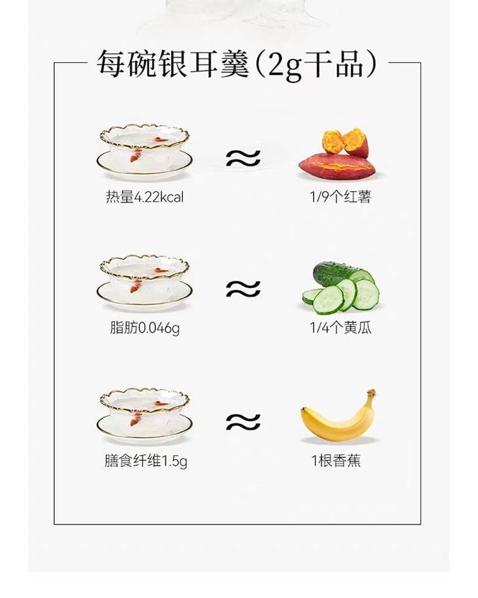 【中國直郵】 璞匠 有機本草銀耳 100g*1罐