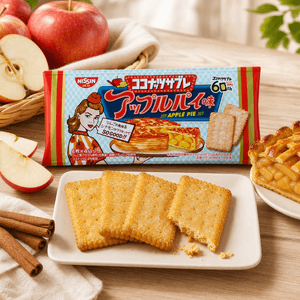 日本NISSIN日清 椰香苹果派味饼干 96g