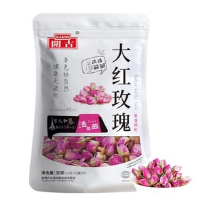 Pingyin Dried Red Roses 30g