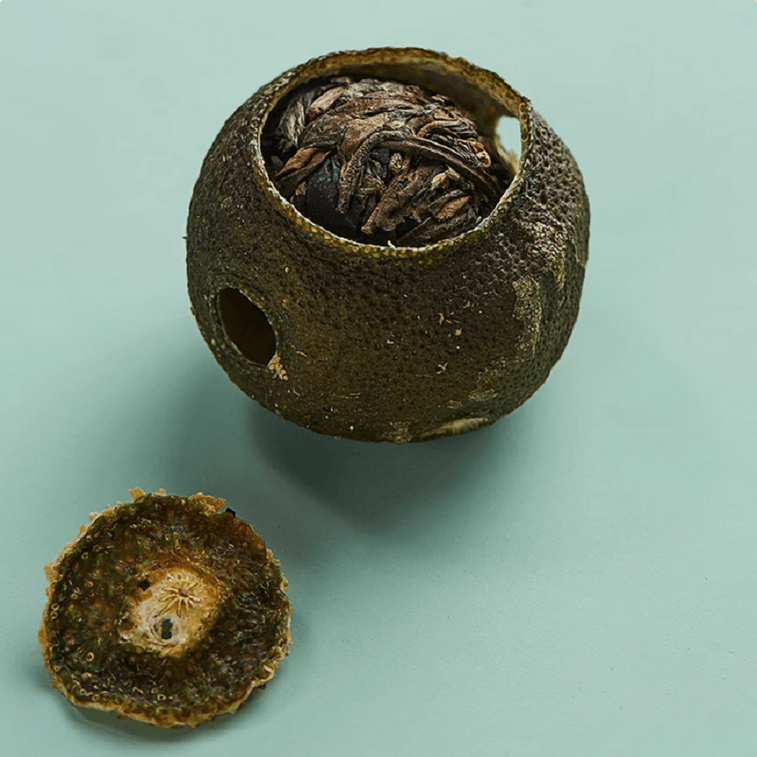 【中国直送】巴馬茶 新入荷 江門新匯 小緑橙 福鼎 白茶 寿梅 36g 3