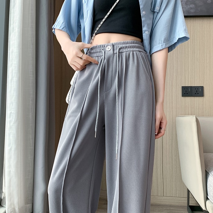 Spring/Summer New High Waist Slim Versatile Casual Pants