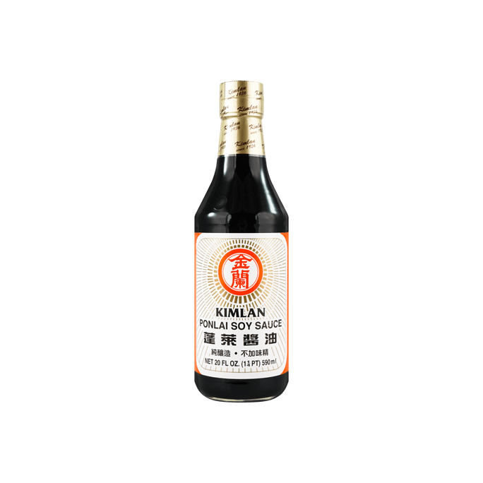 Ponlai Soy Sauce, 20 fl oz