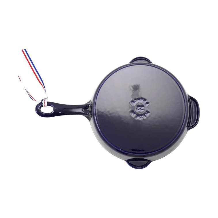 8.5인치 에나멜 주철 깊은 프라이팬 - 딥 블루 9