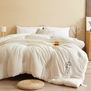 Cotton Duvet Queen 200x230cm 3kg White Winter
