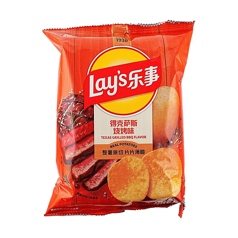 Texas Grilled BBQ Potato Chips, 2.46 oz 4