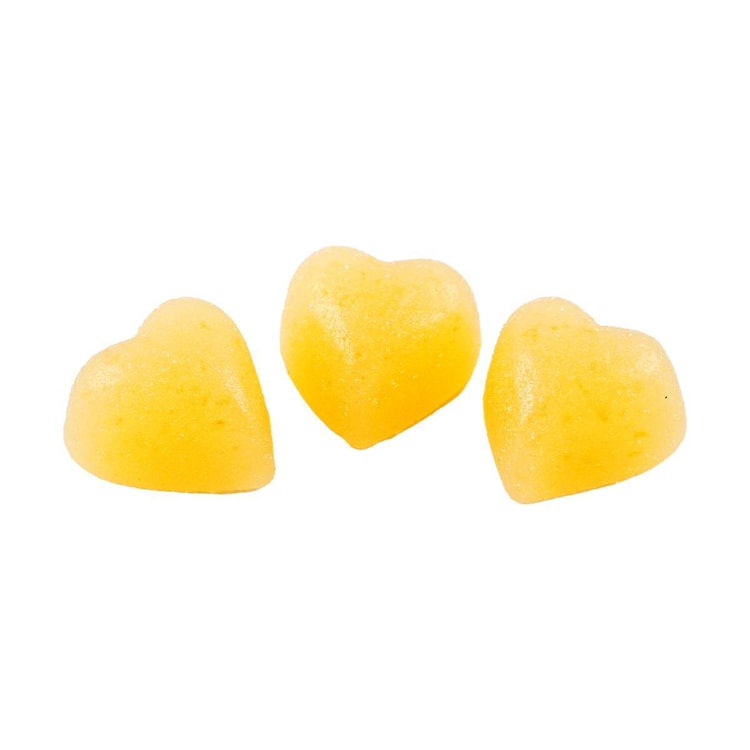 FUJIYA Nectar Peach Juice Jelly Gummy Candy 1.7 oz【Heart Shape