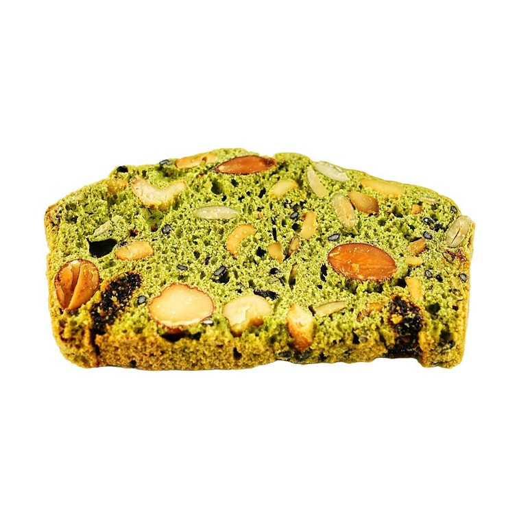 Matcha Biscotti,Honey Nut Cereal Biscuits, 3.53 oz【0 Sugar 0 Additives】 4