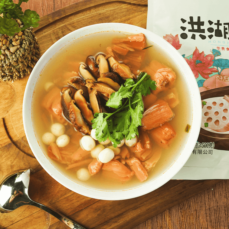 【湖北特产】华贵 洪湖汤藕 600g【开袋即食】 3