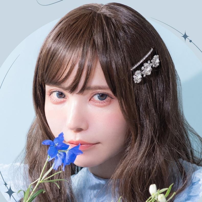 【日本美瞳/日本直郵】Bambi Series 日拋美瞳 10片裝 Swan Gray「灰色系」度數 750(7.50) 預定3-5天 DIA:14.4mm | BC:8.5mm