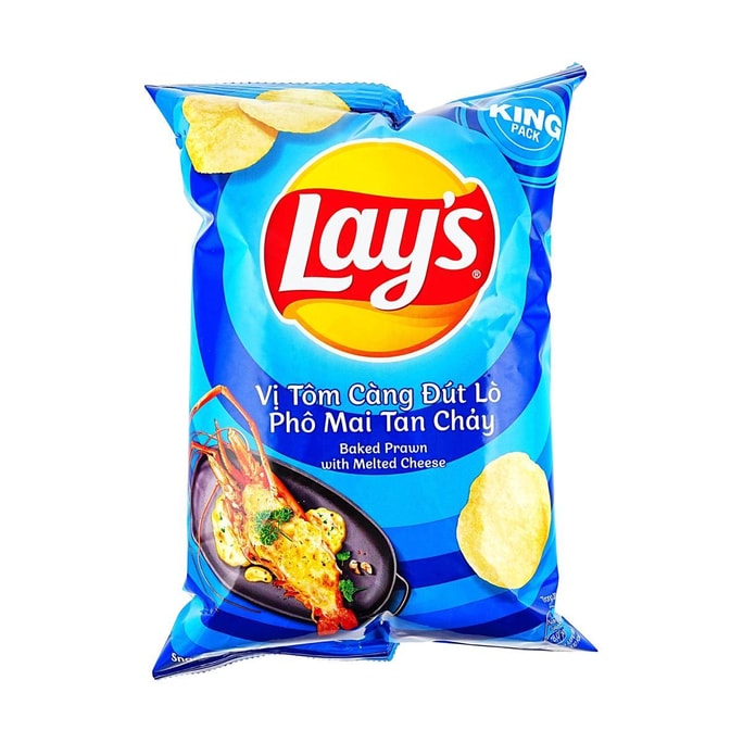Potato Chips Baked Prawn with Melted Cheese Flavor 1.87oz