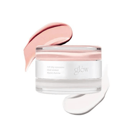 코리안 글로우 듀얼 컬러 컨실러 10g: 촉촉하고 매끄럽게 발리며, 뭉침 없이 자연스러운 피부톤을 연출하고, 여드름 흉터와 잡티를 커버해줍니다. #생생한컬러 핑크/화이트