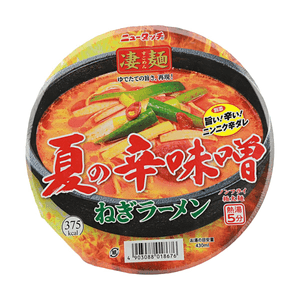 日本 凄麺 夏季辣味噌葱拉面 132g 【非油炸极粗面】【蒜香辛辣味】