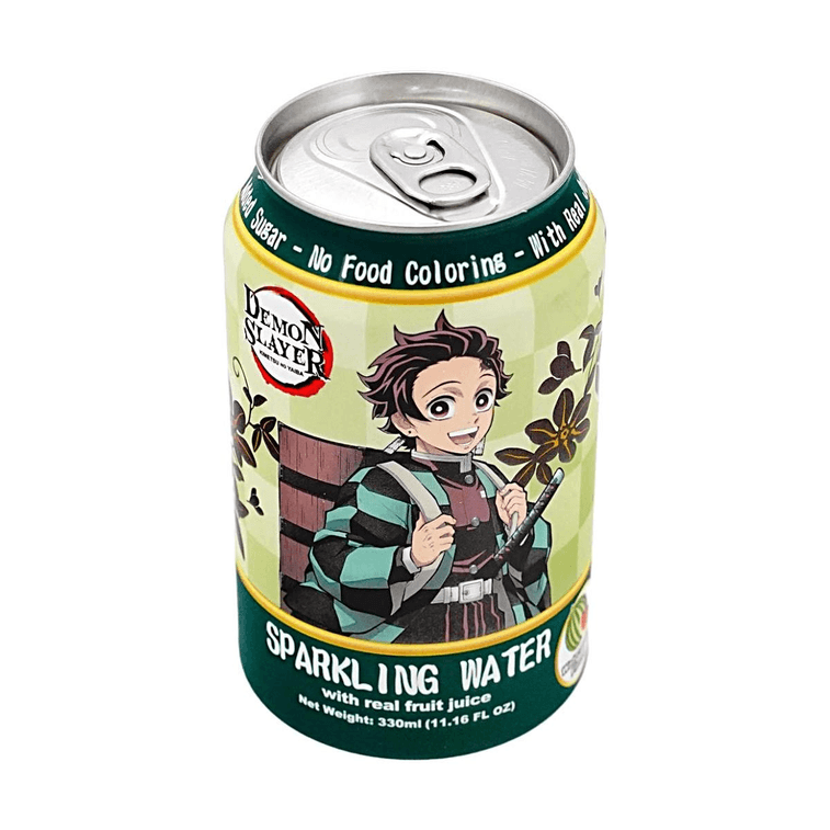 越南版ANYYUMSx鬼灭之刃联名 气泡水 西瓜味 330ml 3