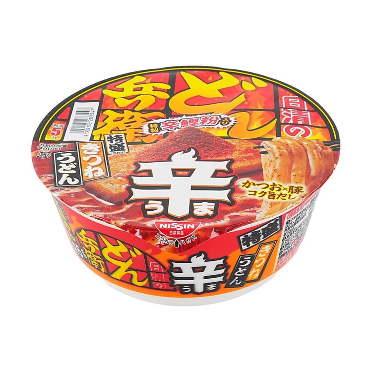 日本NISSIN日清兵卫辛辣鲣鱼豚骨浓汤风味乌冬面136g - 亚米