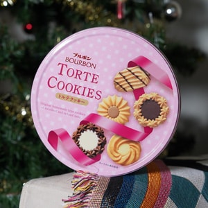 Butter Cookie Gift Box,60 Pieces,10.93 oz【Dessert Gift Set】