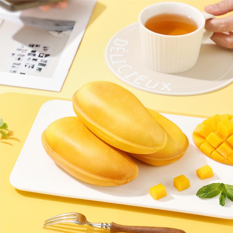 樂錦記 芒果麵包 380g【濃醇芒果醬夾心】【營養早餐】 4