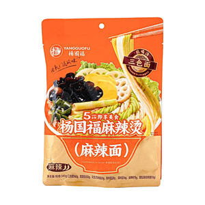 杨国福 纯素麻辣烫加面款 速食宵夜 麻辣汤底 341g【麻辣过瘾】