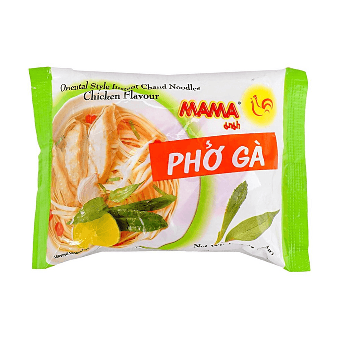 泰国MAMA妈妈牌 PHO GA 越南鸡肉粉 河粉 粿条汤 55g【鸡香浓郁暖心滋味】