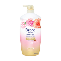 BIORE Clean and Soft Body Soap Rose 1000g