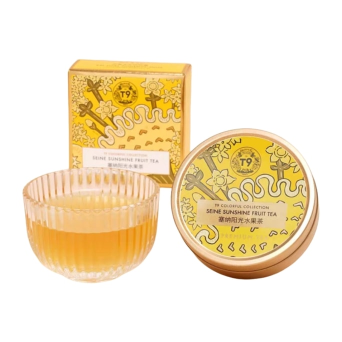 Seine Sunshine Fruit Tea Exclusive for Girls Hot Brew Floral Tea Bags Exquisite Gift Box 50g