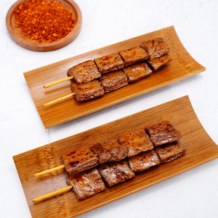 매콤한 채식 고기 케밥, 2.12온스 4