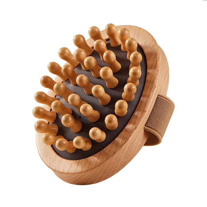 Meridian massage brush 1 piece universal for the whole body promotes liver and gallbladder meridian gua sha cushion comb