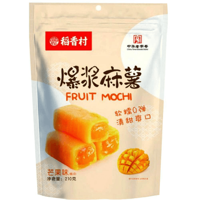 DaoXiangcun Fruit Mochi 7.4 Oz Mango