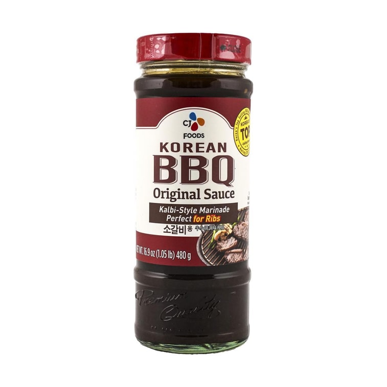 Korean BBQ Original Sauce Kalbi Marinade for Ribs, 16.9 oz 3